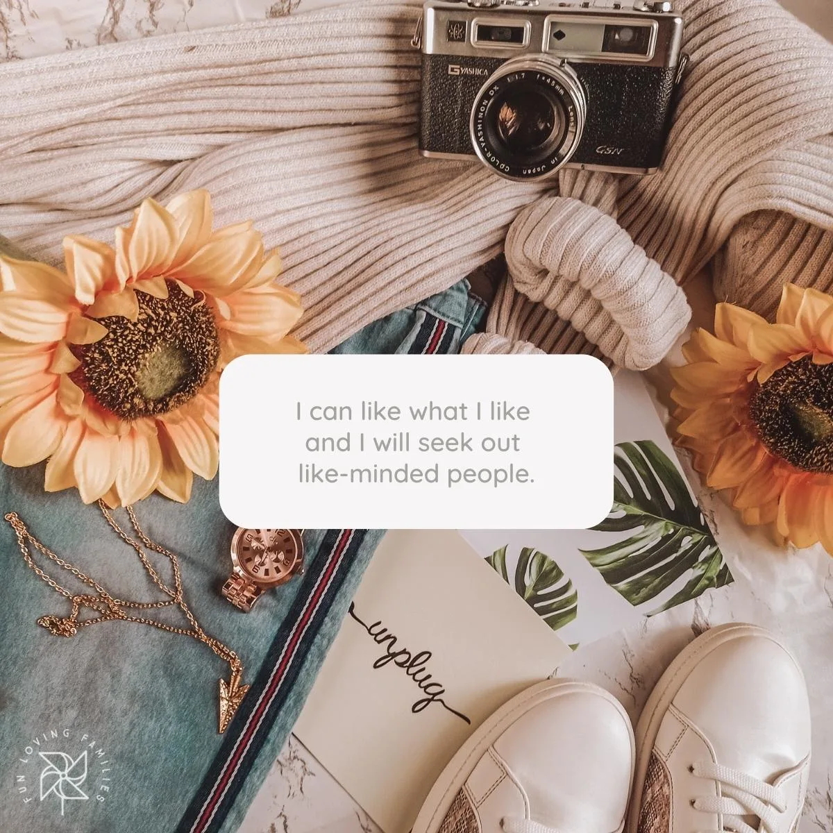 I can like what I like and I will seek out like-minded people affirmation