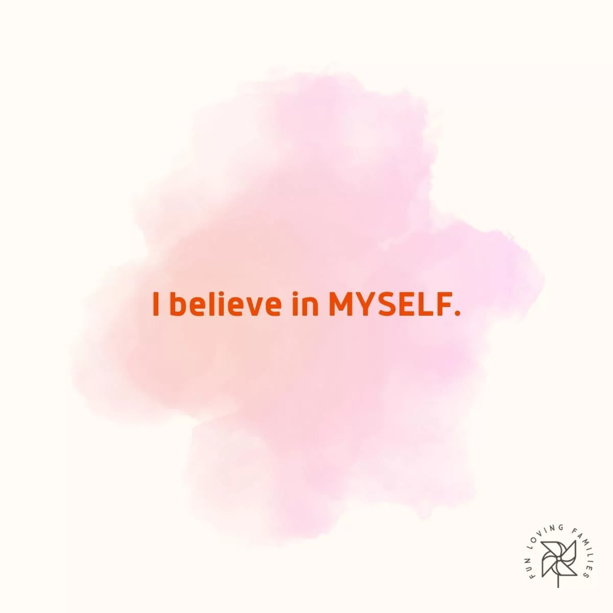 I believe in myself affirmation