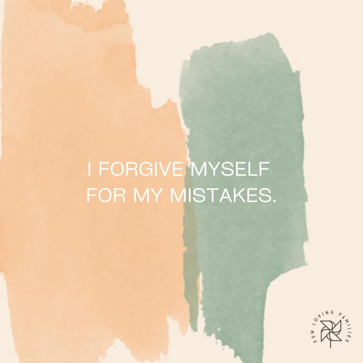 I forgive myself for my mistakes affirmations