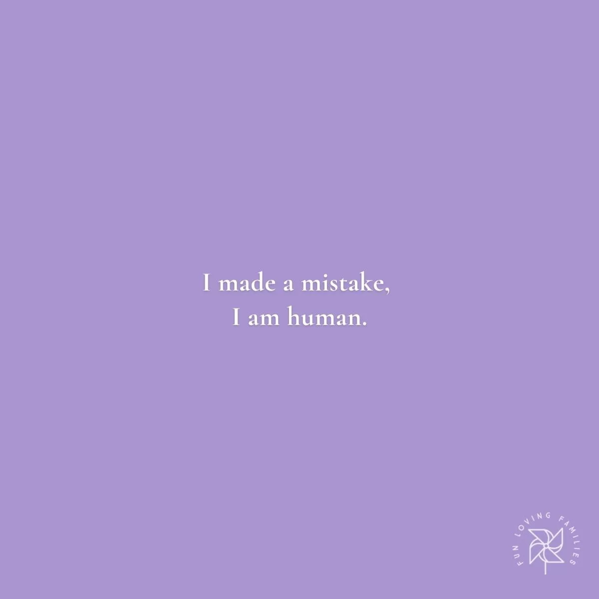 I made a mistake, I am human.