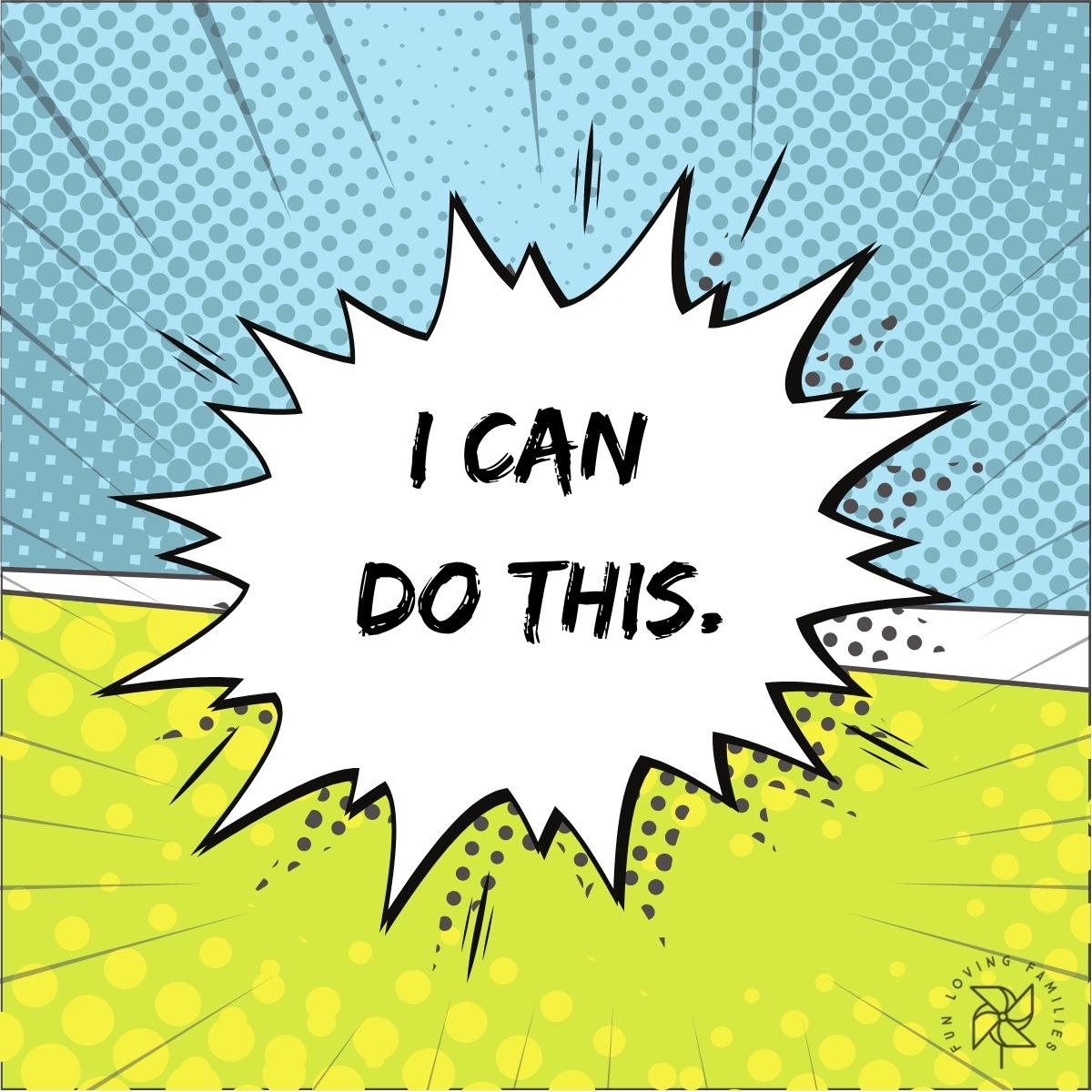 I can do this affirmation