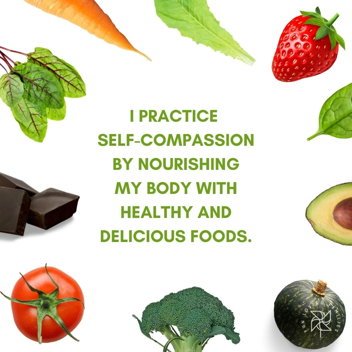 I practice self-compassion affirmation