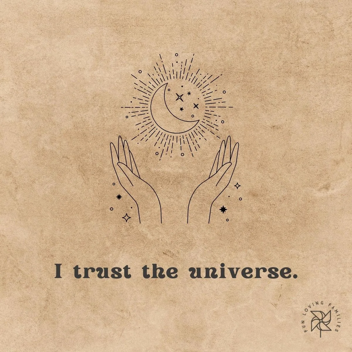 I trust the universe affirmation