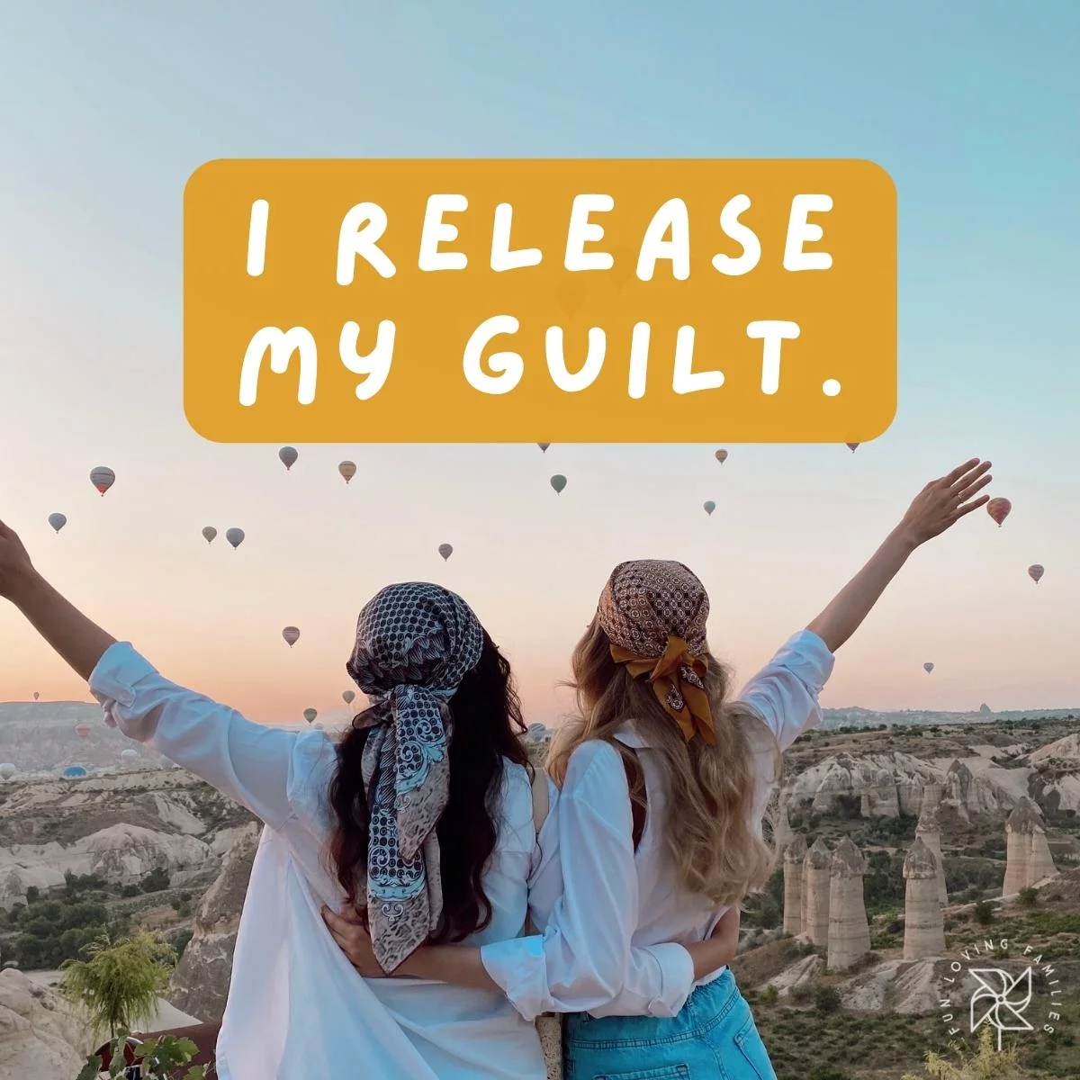 I release my guilt affirmation image