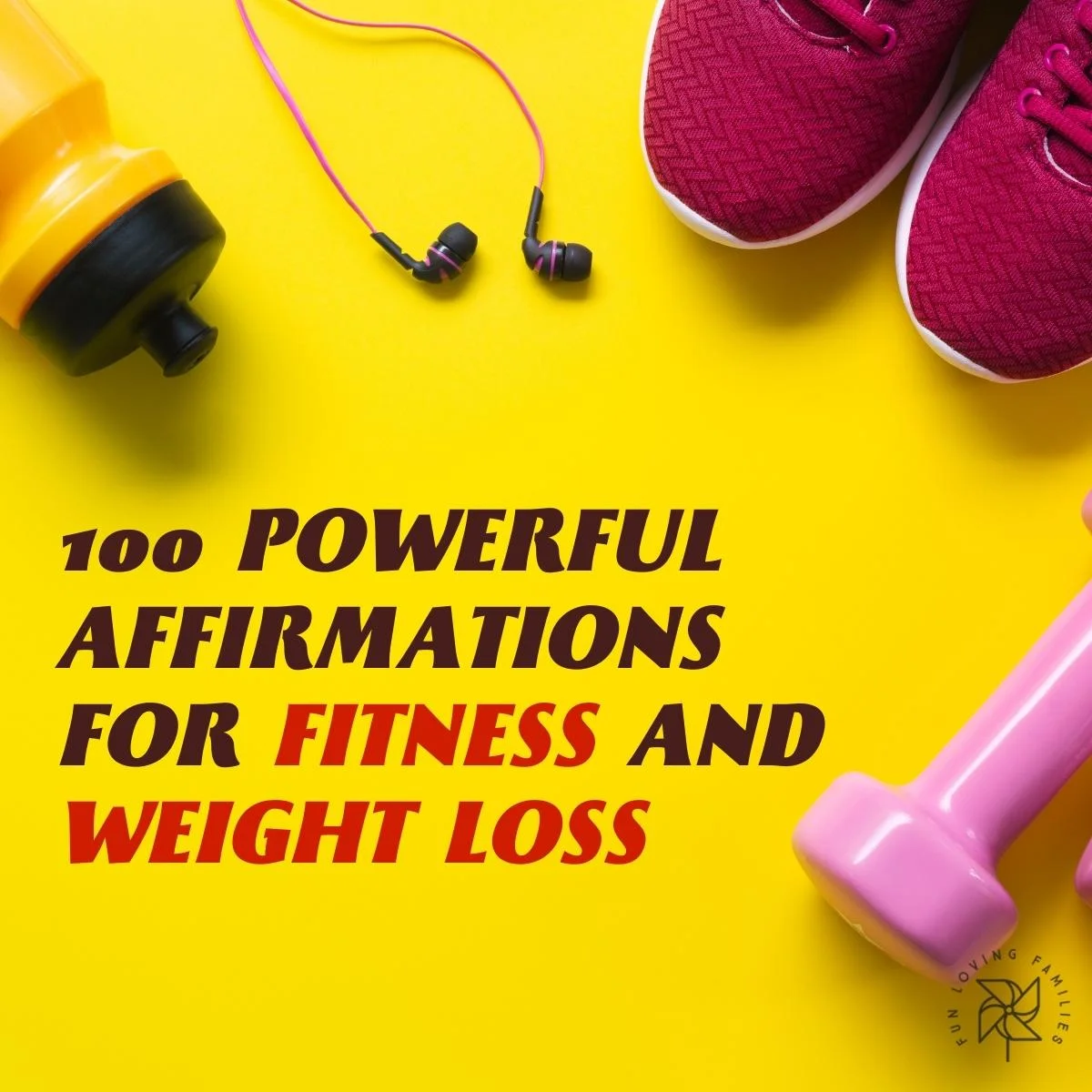 Affirmations for fitness