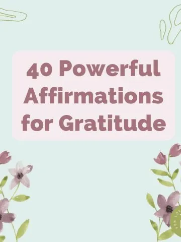 gratefulness affirmation