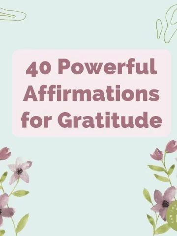 gratefulness affirmation