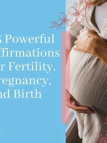 affirmations for expecting moms