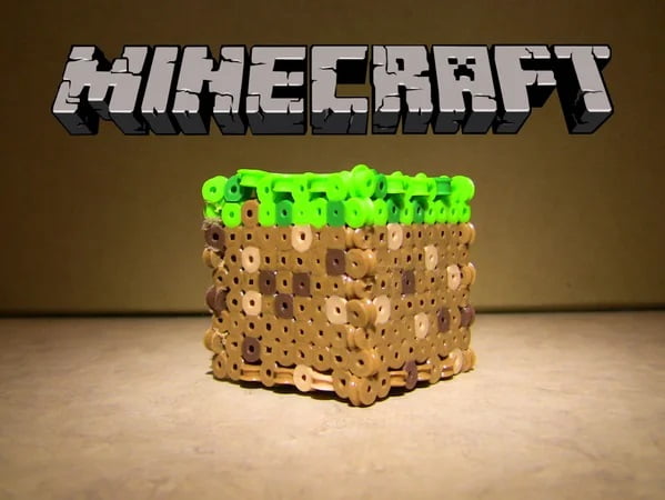 3D Minecraft Block