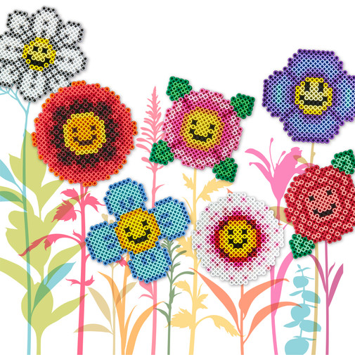 Happy Smiley Face Flowers
