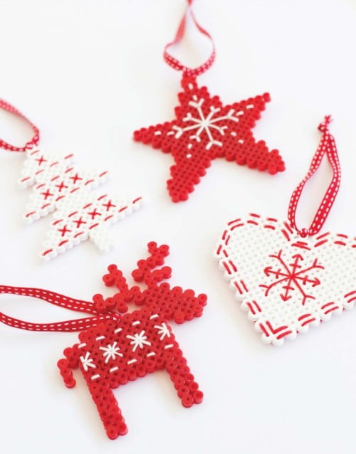 Scandinavian-Style Tree Ornaments