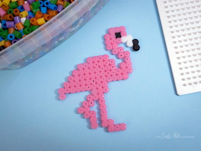 Flamingo perler bead