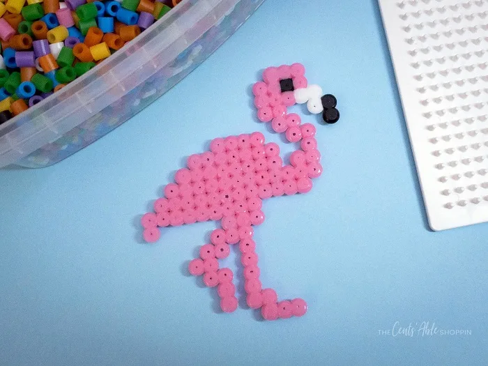 Flamingo perler bead