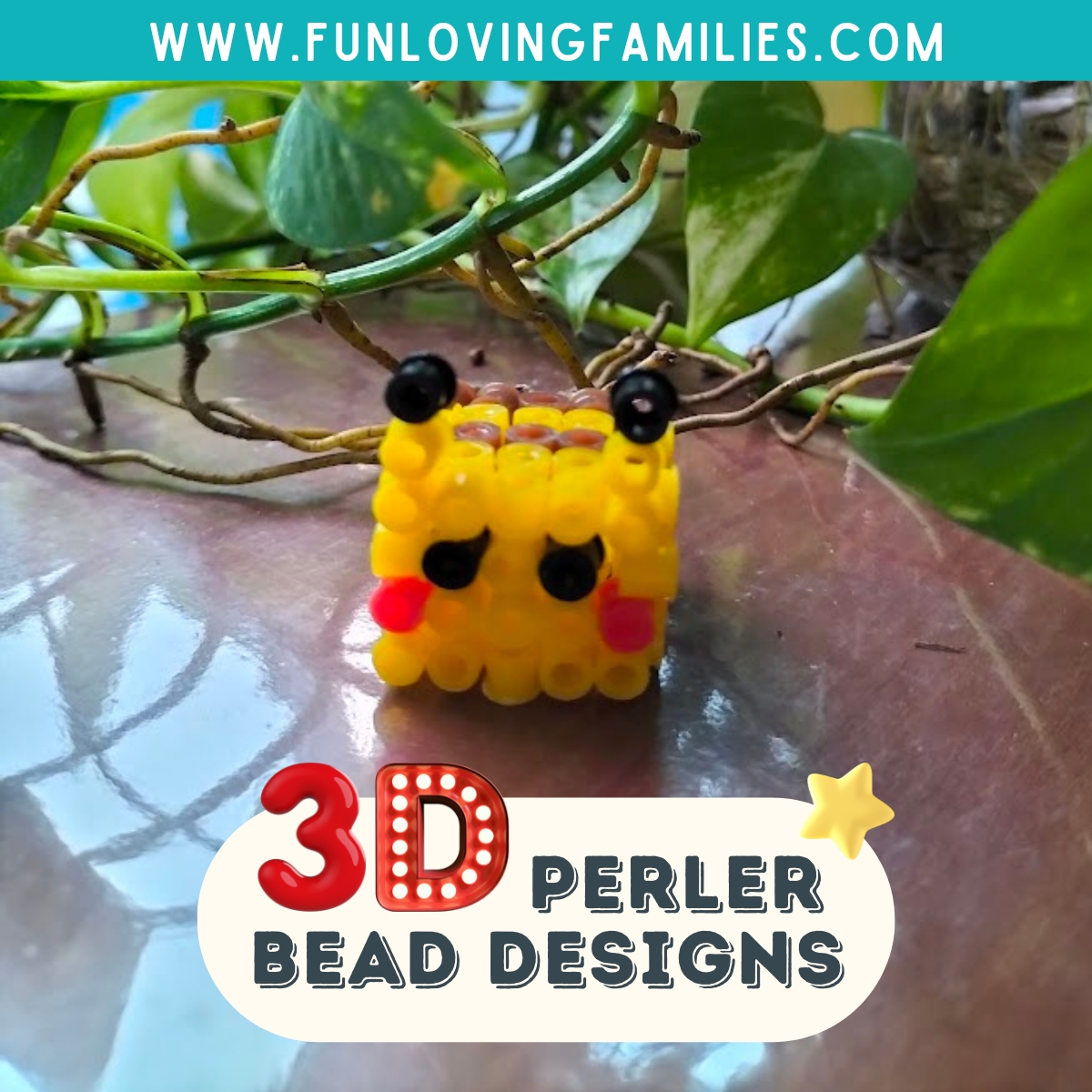 3d perler bead ideas