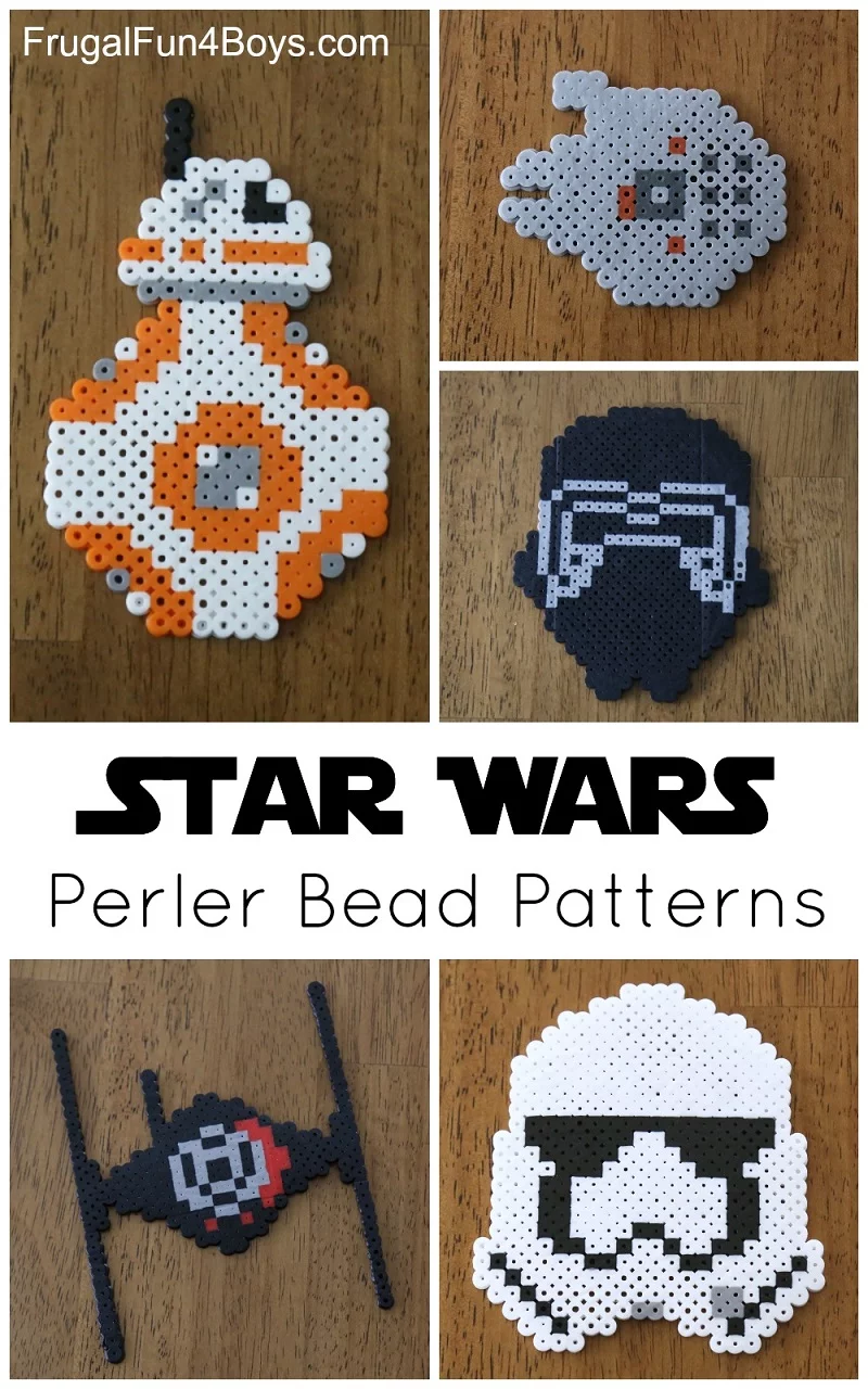 Printable Christmas Perler Bead Patterns - Frugal Fun For Boys and