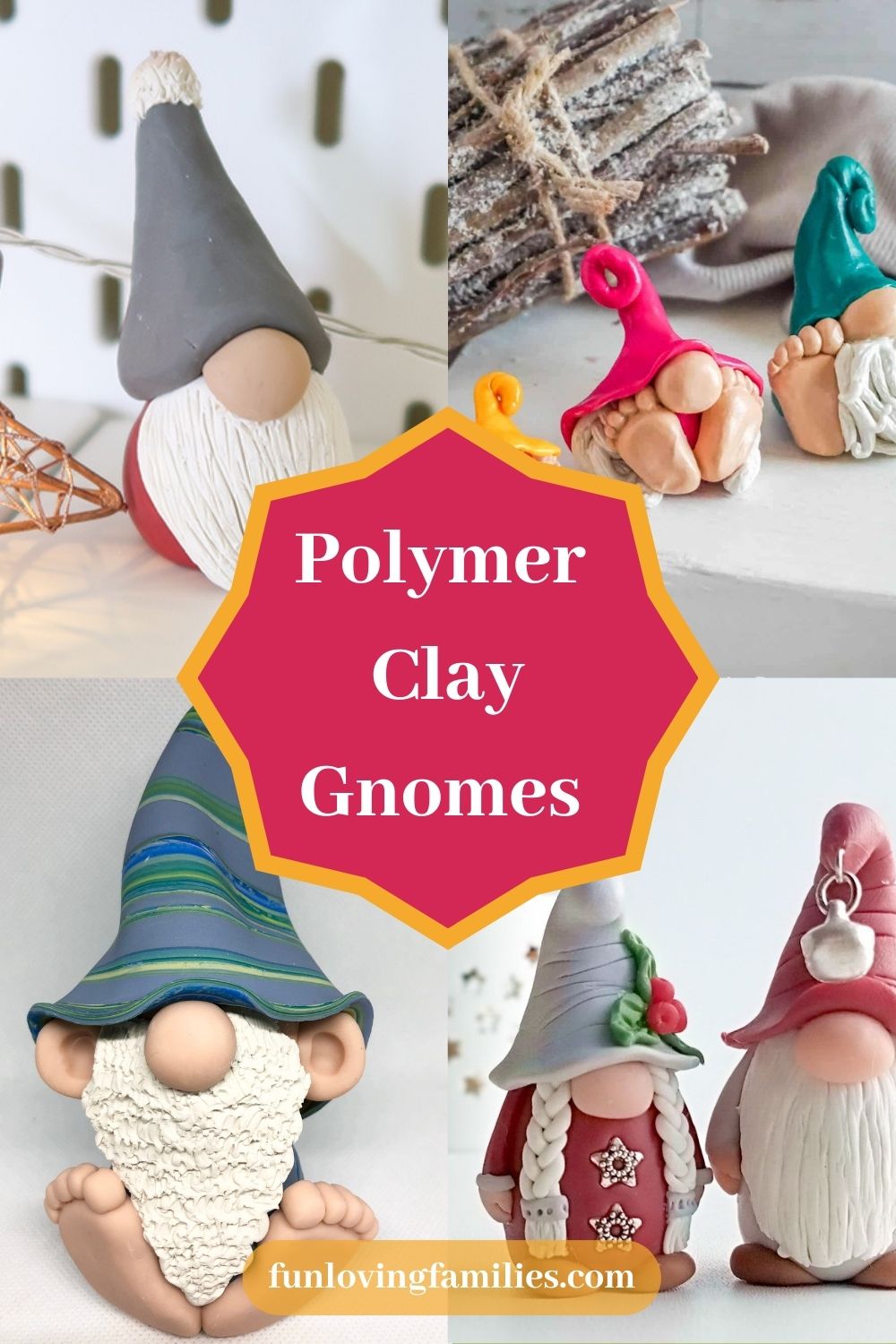 Polymer Clay Gnomes