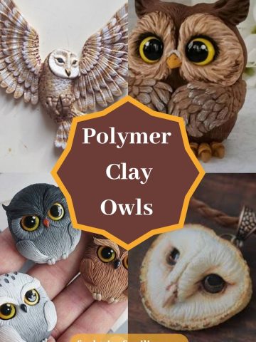 Polymer Clay Owls