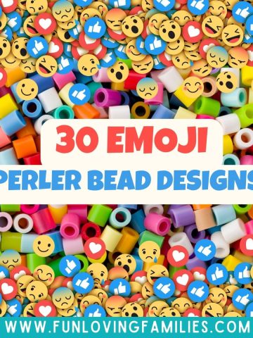 emoji perler beads
