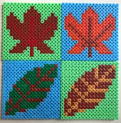 Fall Leaf Coasters