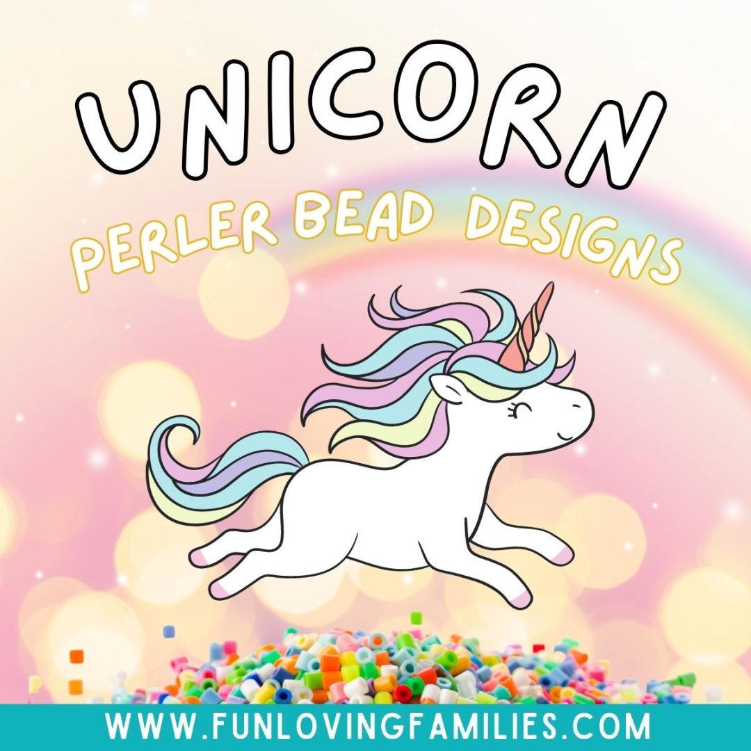 30 Colorful Unicorn Perler Bead Patterns, Designs and Ideas