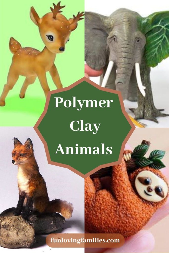 40 Best Polymer Clay Animals Tutorials & Ideas Fun Loving Families