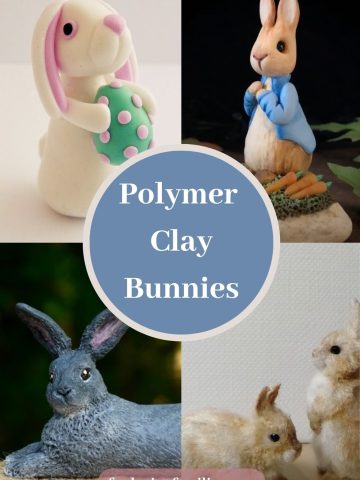 Polymer Clay Bunnies