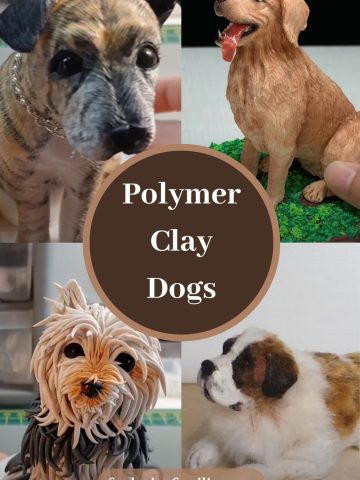 Polymer Clay Dogs