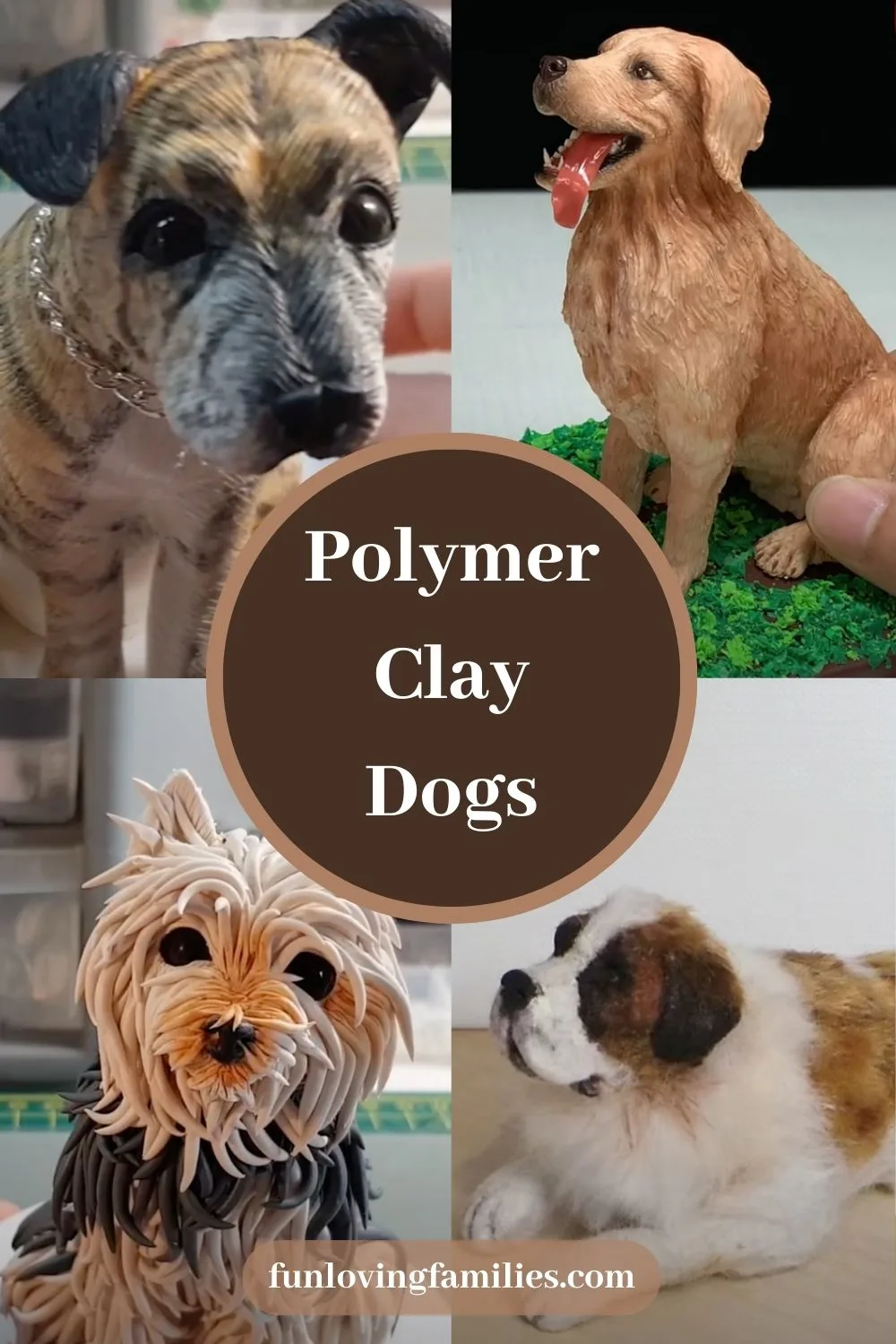 Polymer Clay Dogs