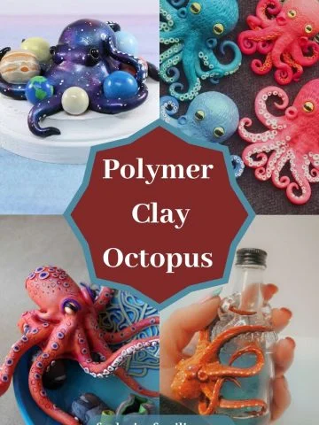 Polymer Clay Octopus