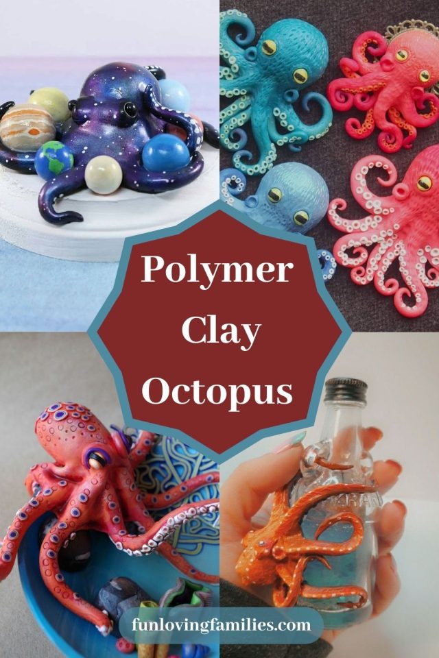 26 Best Polymer Clay Octopus Tutorials & Ideas