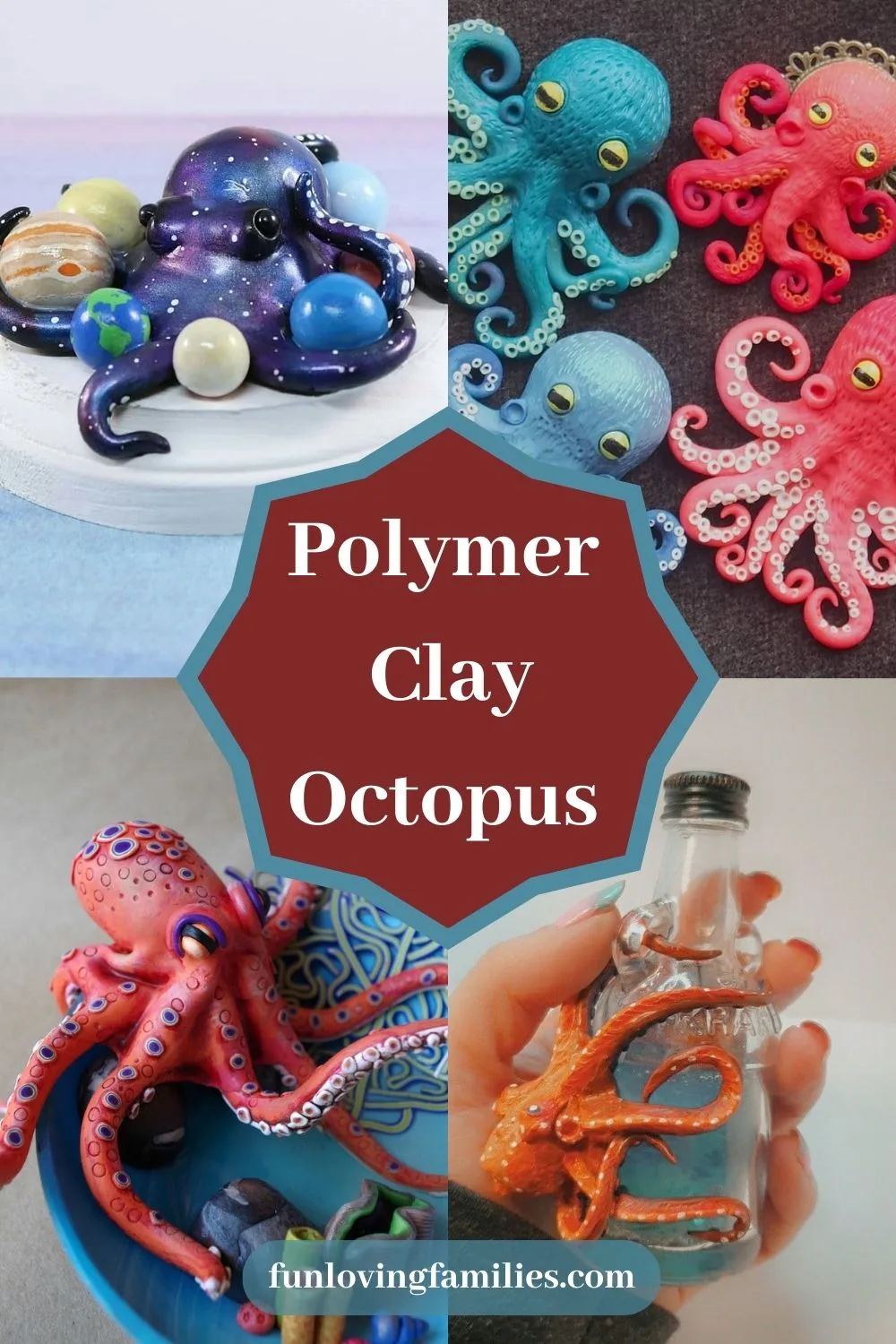 Polymer Clay Octopus