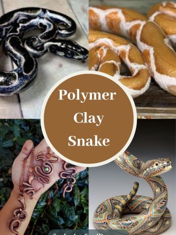 Polymer Clay Snake