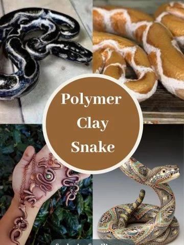 Polymer Clay Snake