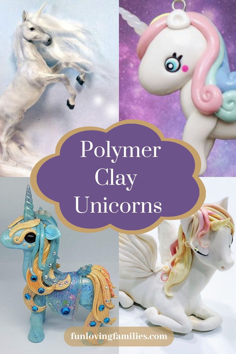 Polymer Clay Unicorns
