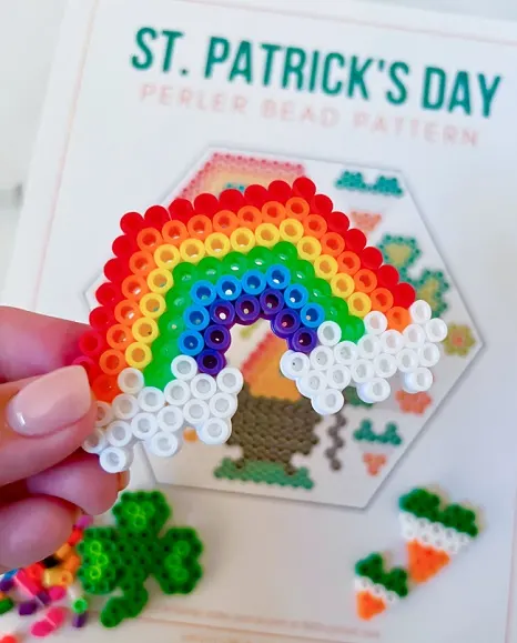 St. Patrick's day rainbow