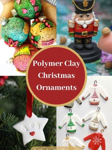 Polymer Clay Christmas Ornaments