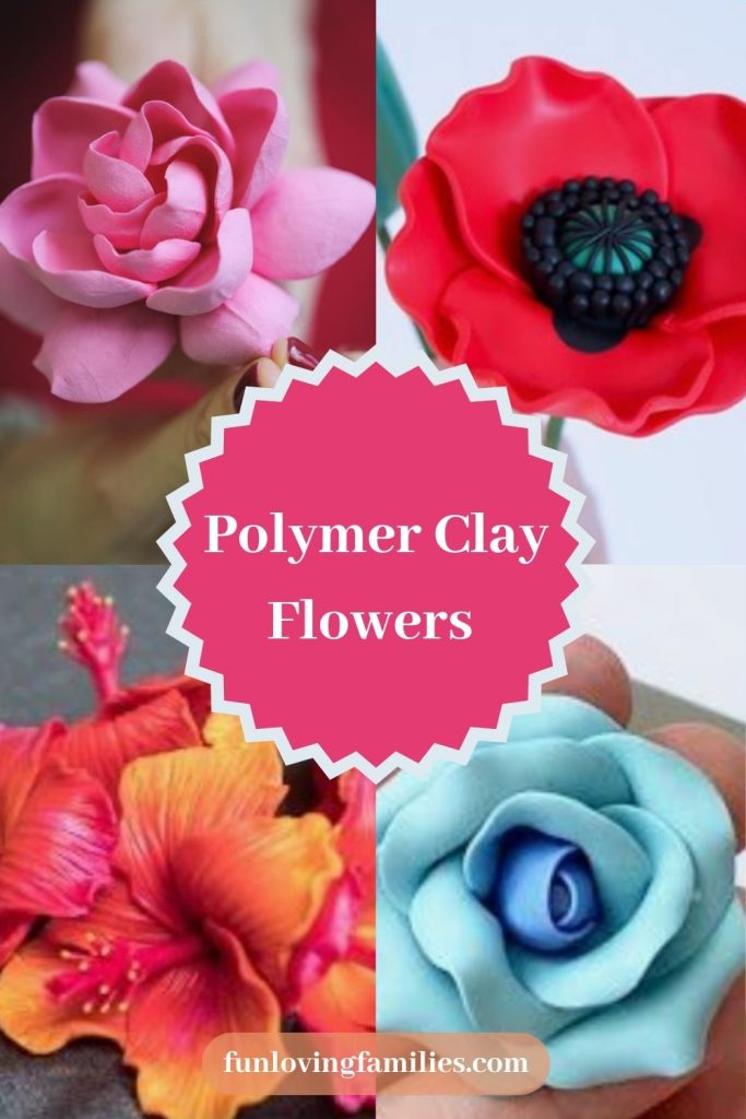 33 Best Polymer Clay Flowers Tutorials & Ideas Fun Loving Families
