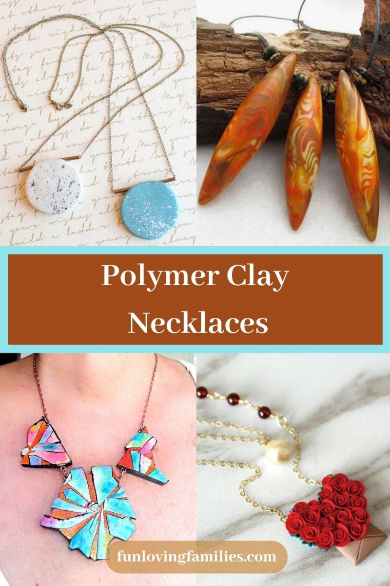 32 Best Polymer Clay Necklace Tutorials & Ideas Fun Loving Families