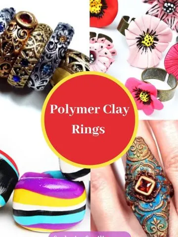 Polymer Clay Rings