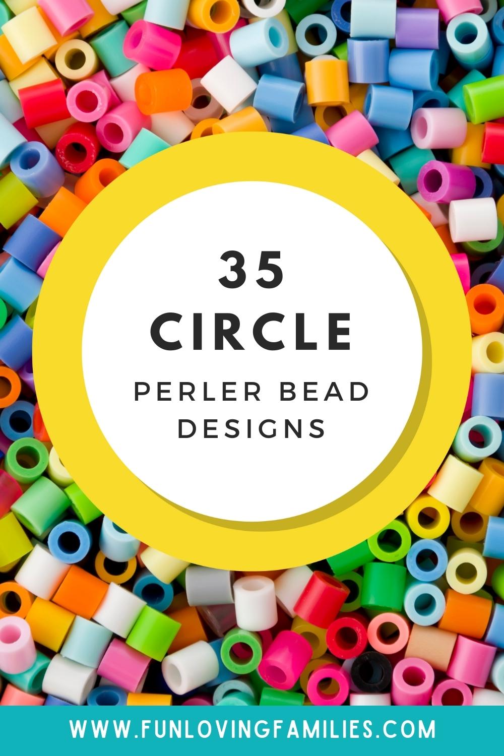 Circle Perler Bead Patterns pin image