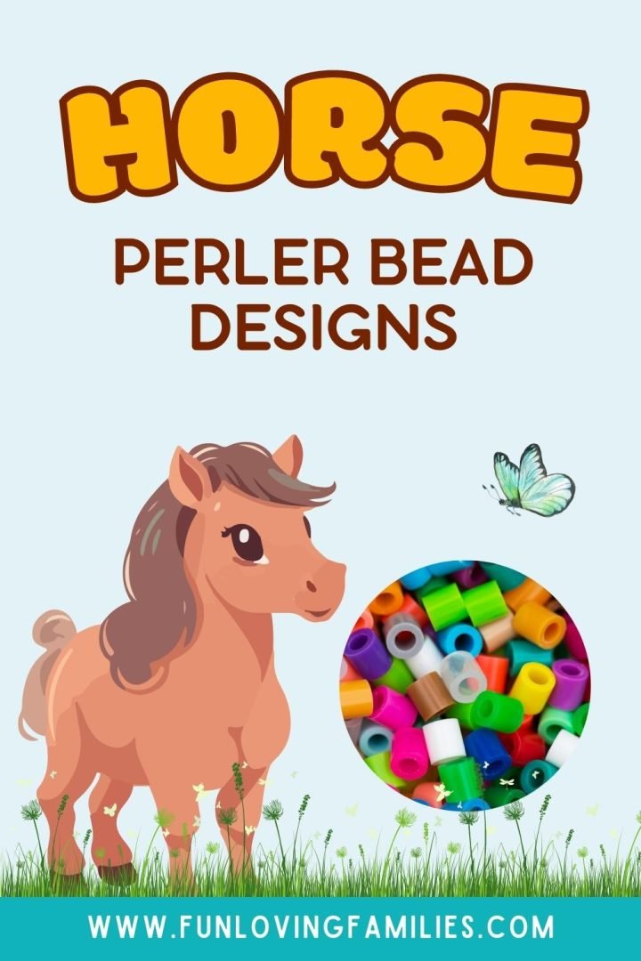 20 Horse Perler Bead Patterns, Designs and Ideas - Fun Loving Families
