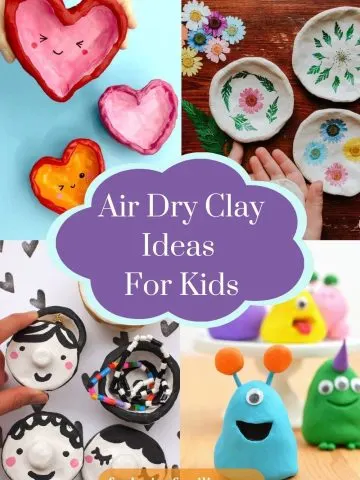 Air Dry Clay Ideas For Kids