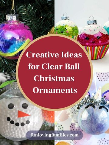 Plastic Ball Ornament Decorating Ideas That Are Fun and Easy