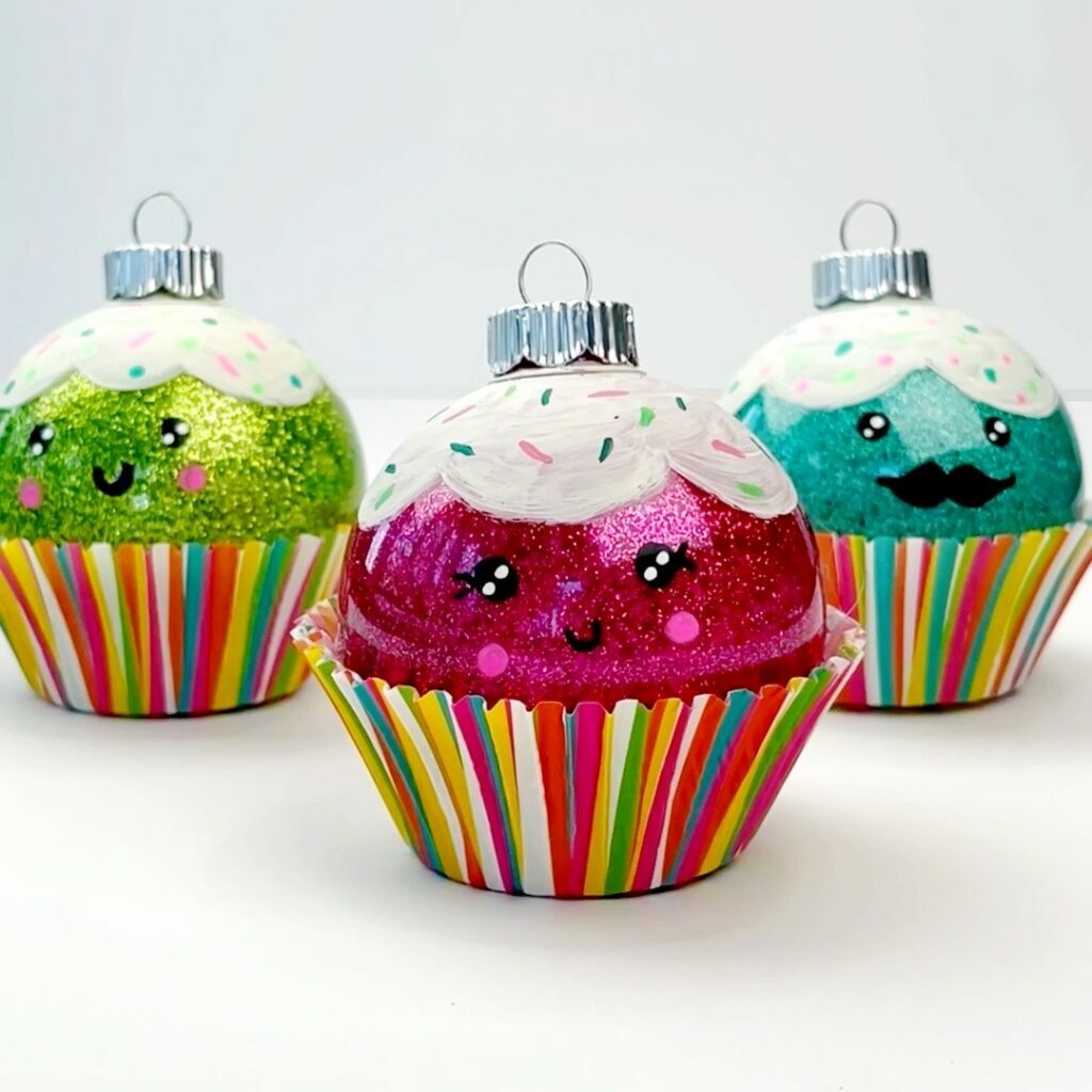 Make Cupcake Ornaments