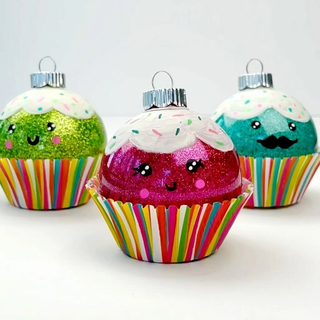 Make Cupcake Ornaments