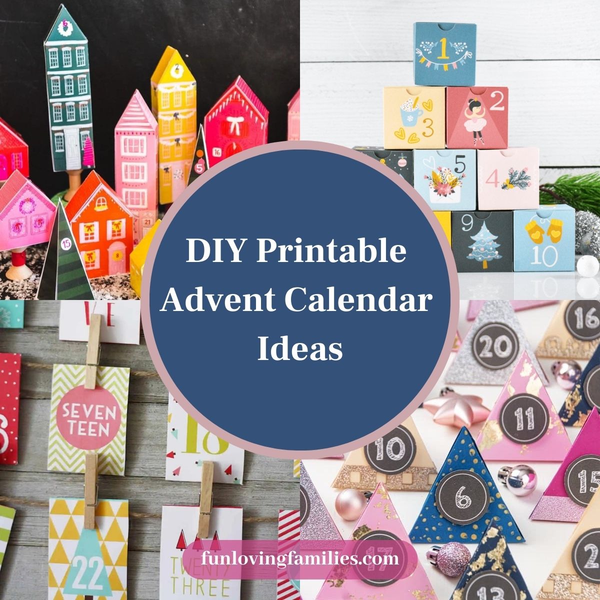 DIY Printable Advent Calendar Ideas for Christmas Countdown Fun