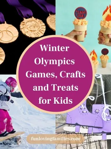 Winter Olympics Games, Crafts and Treats for Kids