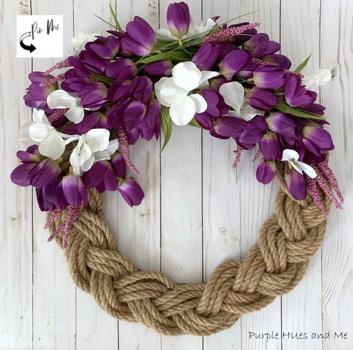 Braided Rope Spring Wreath