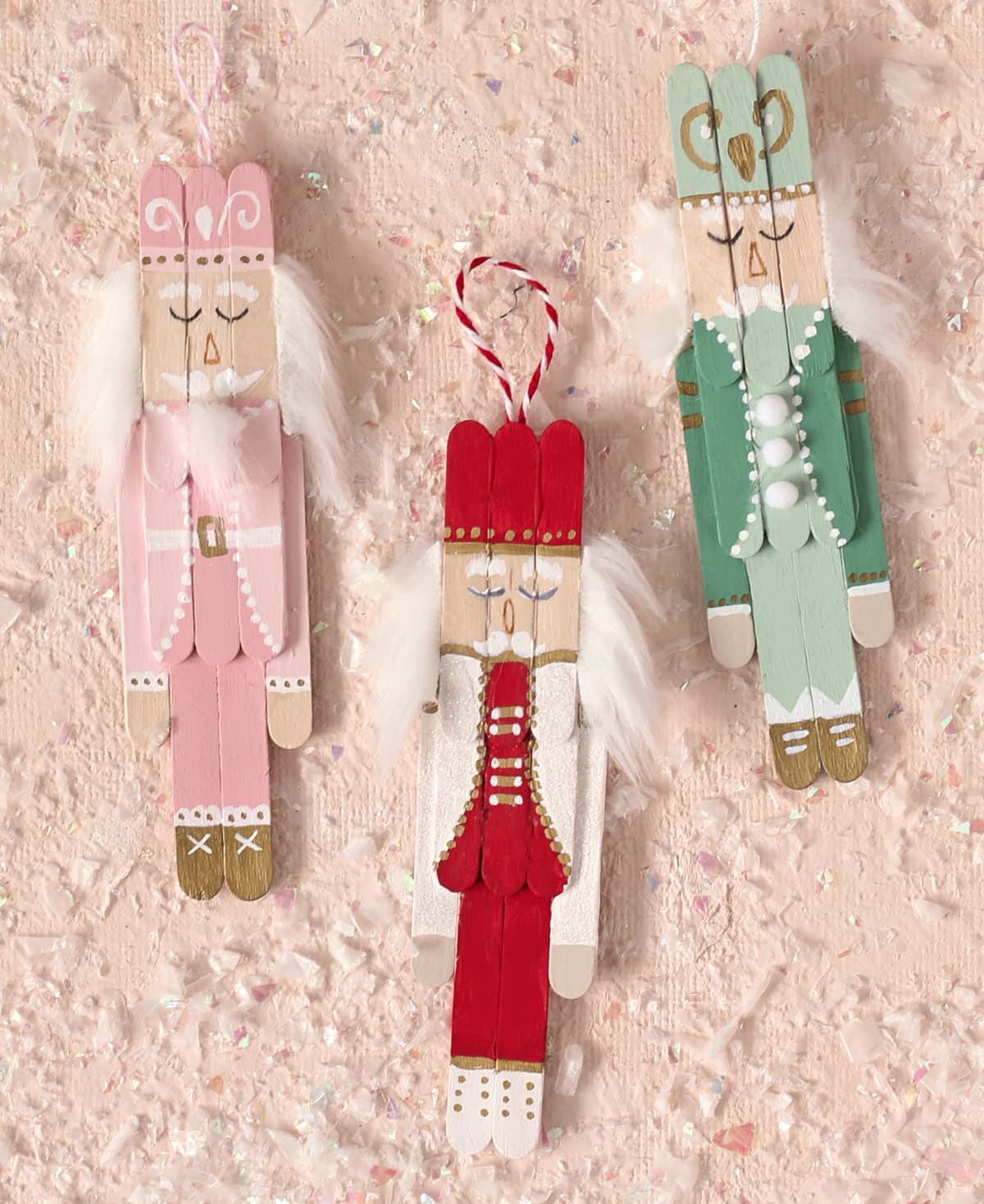 Popsicle Stick Nutcrackers