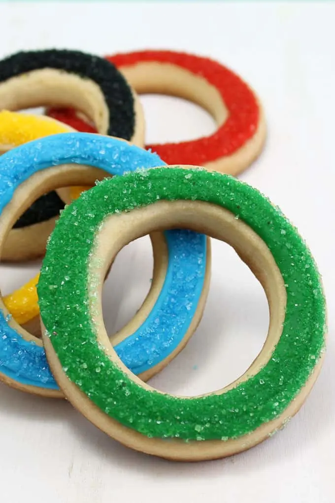 Olympic Rings Cookies